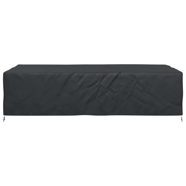 vidaXL Housse pour mobilier d'extérieur Noir 305 x 190 x 85 cm 600D