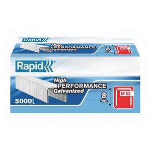 Bte 5000 Agrafes 53/8 galva RAPID