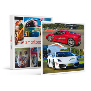 SMARTBOX - Coffret Cadeau Stage pilotage enfant : 4 tours de circuit au volant d'une Ferrari et d'une Lamborghini -  Sport & Aventure