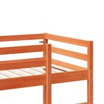 vidaXL Cadre de lit superposé sans matelas 90x190cm bois de pin massif
