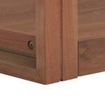 vidaXL Armoire murale de salle de bain 45x45x35 cm Bois de teck solide