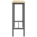 vidaXL table Chêne Sonoma 100 x 40 x 100 5 cm