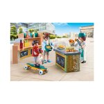 PLAYMOBIL 71538 - My Life Stand de restauration rapide