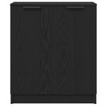 vidaXL Buffet 3 Pièces Chêne noir 180 x 30 x 70 cm Bois d'ingénierie