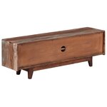vidaXL Meuble TV Bois d'acacia massif Vintage 118 x 30 x 40 cm