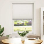 vidaXL Store plissé 70x150 cm Blanc
