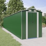 vidaXL Abri de jardin Vert 192x1021x223 cm Acier galvanisé