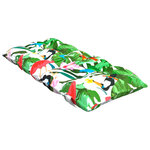 vidaXL Coussins de chaise à dossier bas lot de 6 multicolore