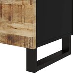 vidaXL Table de chevet 50x33x60 cm Bois de manguier et d'ingénierie