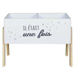 Bac à livres en bois il était une fois