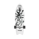 Street surfing planche à roulettes shark attack 76 cm grand blanc