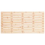 vidaXL Tête de lit murale 126x3x63 cm Bois massif de pin