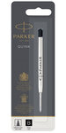PARKER recharge bille Quinkflow pointe large noire blister X 1