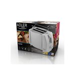 Grille-pains AD 33 Toaster 2 fentes ADLER EUROPE