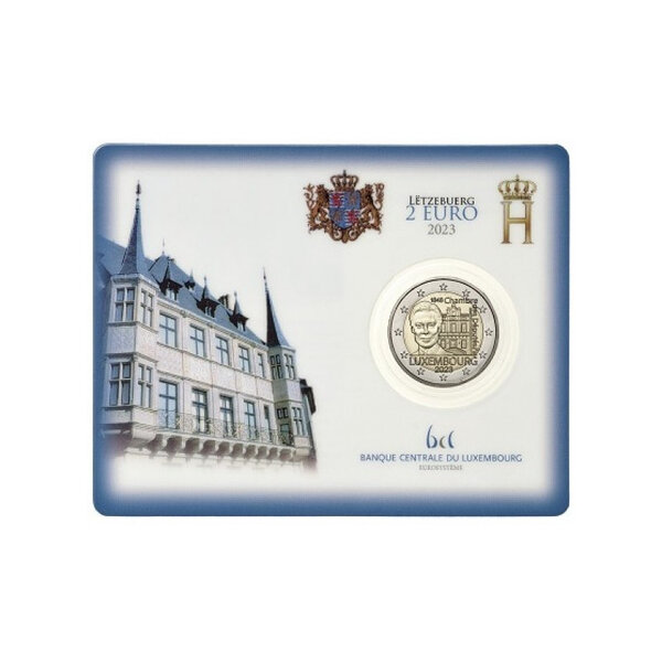 Luxembourg 2023  - 2 euro commémorative députés coincard