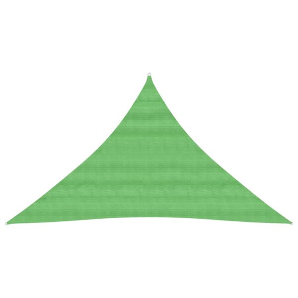 vidaXL Voile d'ombrage 160 g/m² Vert clair 2 5x2 5x3 5 m PEHD