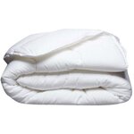 Couette légere anti-acariens - 200 gr/ m² 240 x 220 cm - Blanc
