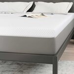 vidaXL Coussins de Matelas Blanc 140 x 200 cm