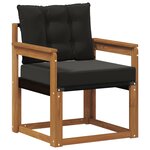 vidaXL 2 Pièce Canapé d’extérieur Bois d'Acacia Massif Naturel