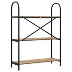 vidaXL Étagère chêne artisanal 80 x 30 x 109 cm Bois d'ingénierie