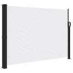 vidaXL Auvent latéral rétractable blanc 140x300 cm