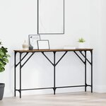vidaXL Table console Bois Ancien 140 x 23 x 75 cm