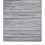 vidaXL Tapis d'extérieur Gris 80x150 cm PP