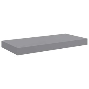 vidaXL Étagère murale flottante gris 50x23x3 8 cm MDF