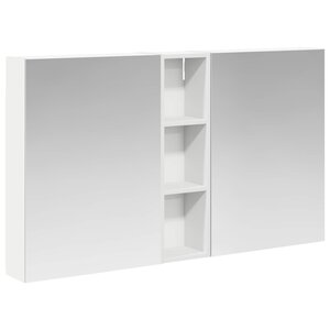 vidaXL Ensemble de Meubles de Salle de Bain 3 Pièces 120 x 14 5 x 70 cm