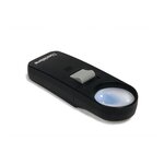 Loupe de poche lumineuse LED  grossissement 7 fois.