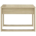 vidaXL Table d'appoint Chêne sonoma 50x50x35 cm Bois d’ingénierie