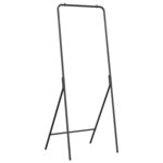 vidaXL Porte-vêtements Noir 60 x 53 x 155 cm Acier