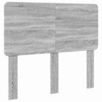 vidaXL Tête de lit Gris Sonoma 135 cm Bois d'ingénierie