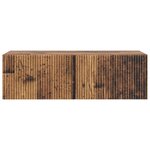 vidaXL Meuble TV mural Bois ancien 98 x 41 x 30 cm Bois d'ingénierie