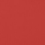 vidaXL Coussin de banc de jardin rouge 110x50x7 cm tissu oxford