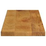 vidaXL Dessus de table 70x30x2 5 cm rectangulaire bois massif manguier