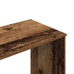 vidaXL Bureau vieux bois 102x50x76 cm bois d'ingénierie
