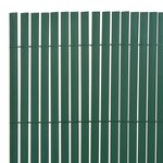 vidaXL Clôture de jardin double face 110x400 cm Vert