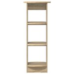vidaXL Meuble d'appoint Chêne Sonoma 40 x 40 x 100 cm