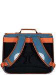 Cartable Tann's Bico Rafael Bleu/Orange 41*33*17