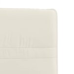 vidaXL Chaises à manger lot de 6 crème velours