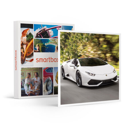 SMARTBOX - Coffret Cadeau Jusqu'à 8 tours de conduite en Lamborghini sur circuit -  Sport & Aventure