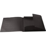 Chemise à élastiques  PP  A3  noir translucide HERMA