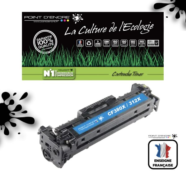 312X / CF380X - CYAN - Grande capacité