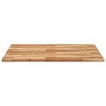 vidaXL Dessus de table carré 90x90x2 cm bois massif d'acacia