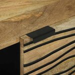 vidaXL Table basse Marron et Noir 100 x 54 x 40 cm