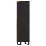 vidaXL Armoire de salle de bain 38x33x160 cm bois massif de manguier