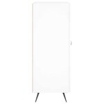 vidaXL Buffet blanc 69 5x34x90 cm bois d'ingénierie
