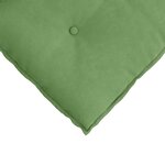 vidaXL Coussin de Dos Vert clair 200 x 50 cm Tissu en velours côtelé