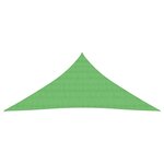 vidaXL Voile d'ombrage 160 g/m² Vert clair 3 6x3 6x3 6 m PEHD